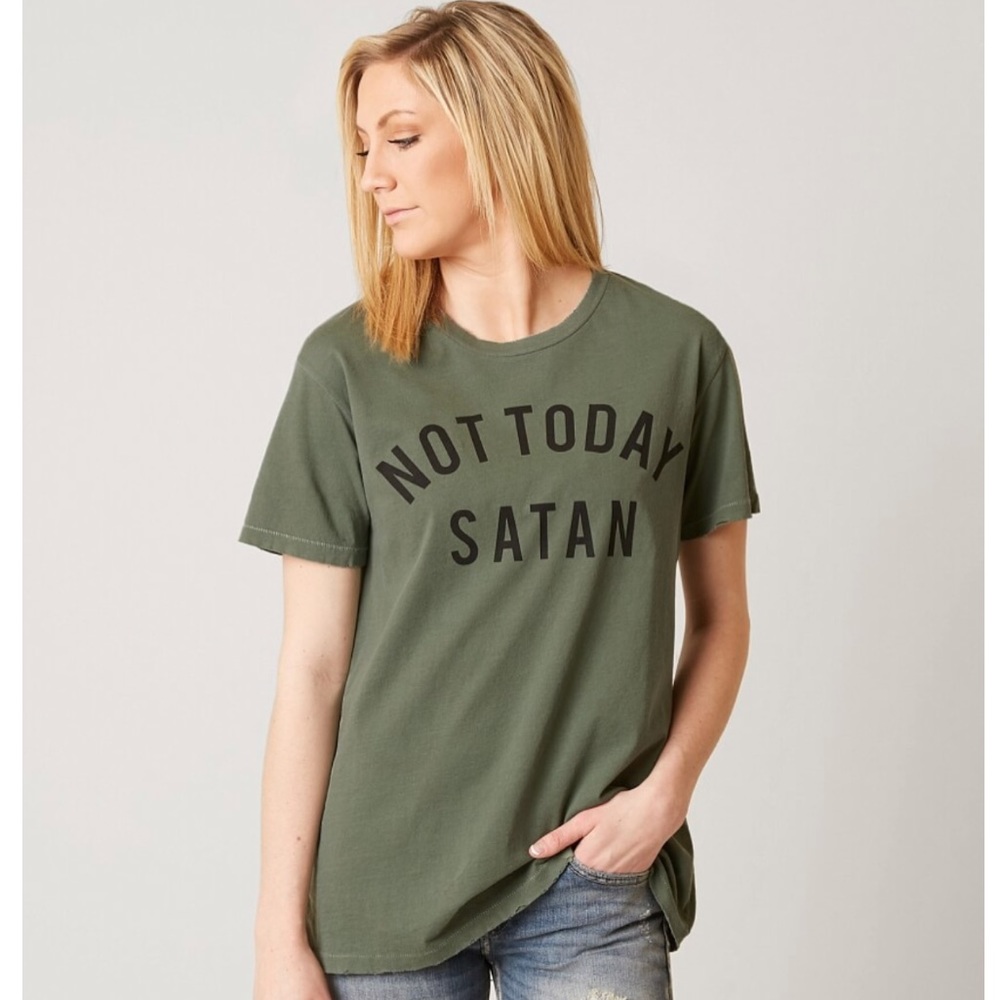 Not Today Satan Tee